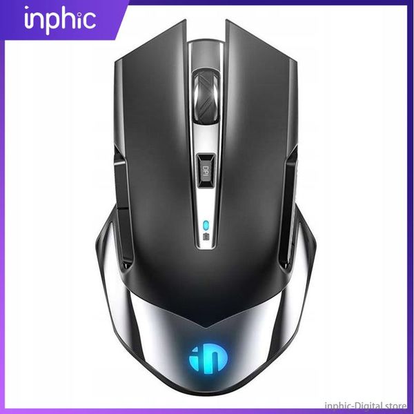 

mice inphic m606 wireless charging mouse lap computer rgb gaming