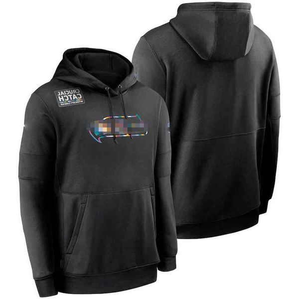 

2020 seattleseahawksmen women kid crucial catch sideline performance pullover football hoodie black, Black;red