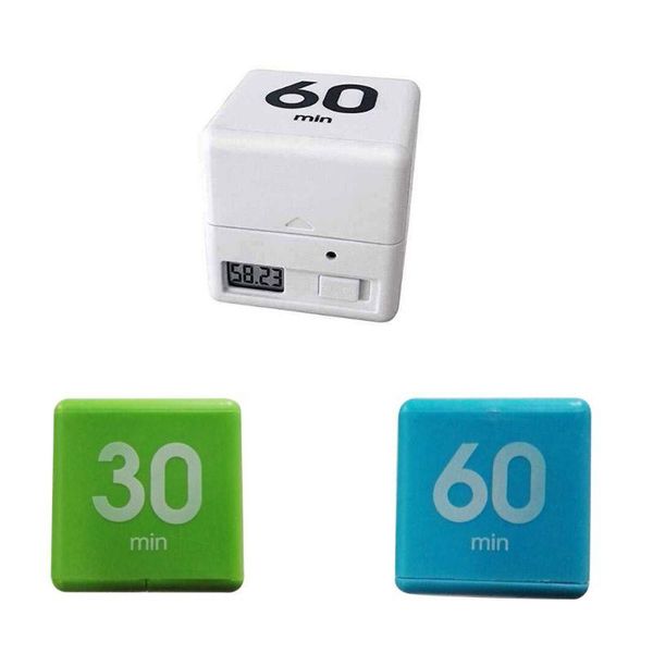 

kitchen alarm clock,candy color yoga workout timer cube children time management machine combo siesta reminder timers