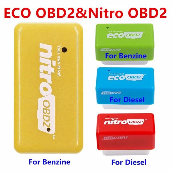 

diagnostic tools nitro obd2 ecoobd2 15% fuel save more power ecu chip tuning box nitroobd2 eco for diesel benzine gasoline car plug&driver