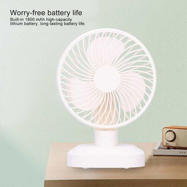 

electric fans ventilador de teto table fan adjustable portable mini 3-speeds deskfor office home usb charging air conditioning