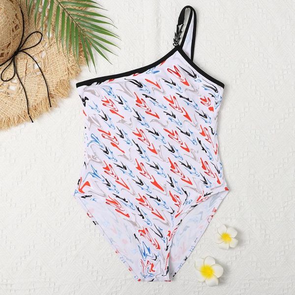 

one-piece suits printed swimsuit, for women, elegant, bathers, summer, 2021