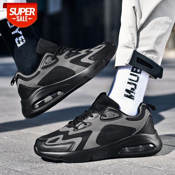 

large size 46 spring men's shoes fashion sports cushion running trend casual #jn5q