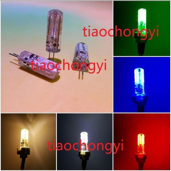 

2 wa24led smd 3014 led white red green blue light bulb dc 12v strips