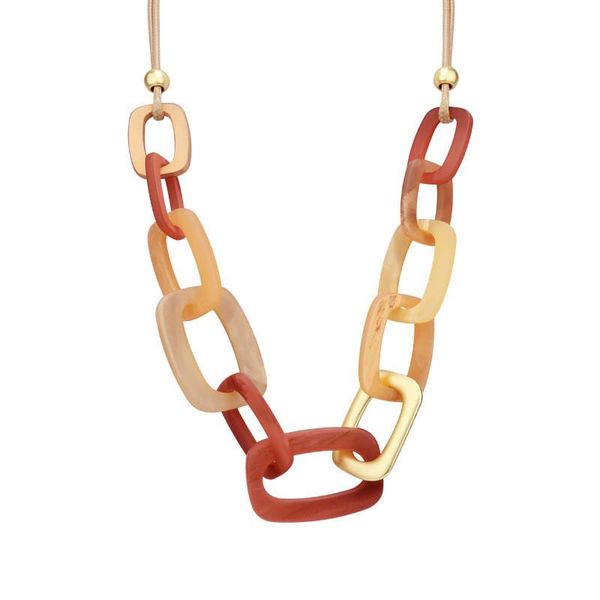 

trendy ins style necklace acrylic choker for women accessories fashion jewellery chains, Silver