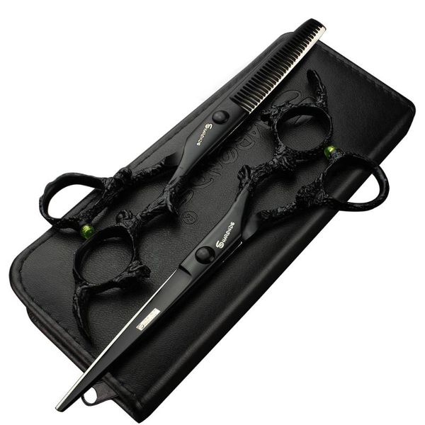 

chunker scissors 6 inch hairdressing pair haircut set barber supplies hair