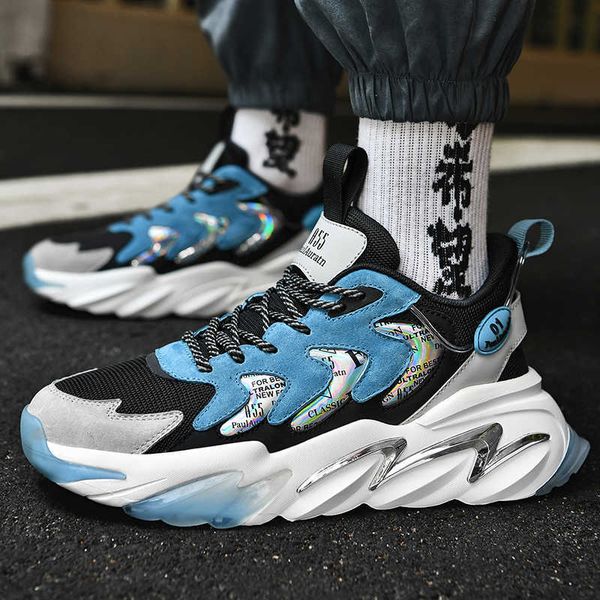 

new design men casual shoes running men's chunky sneakers fashion streetwear male man sport
