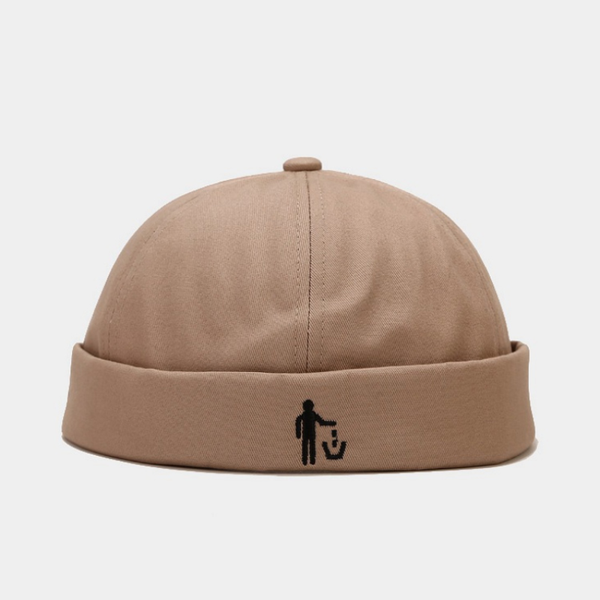 

beanies trendy personality hip-hop men's hat cap wholesale custom embroidery solid color beanie