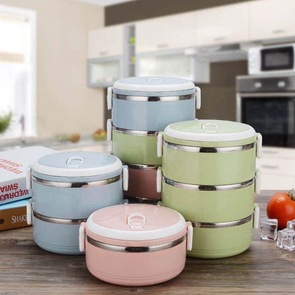 

dinnerware sets portable warmer kids school lunch box stainless steel thermal insulated leak proof container