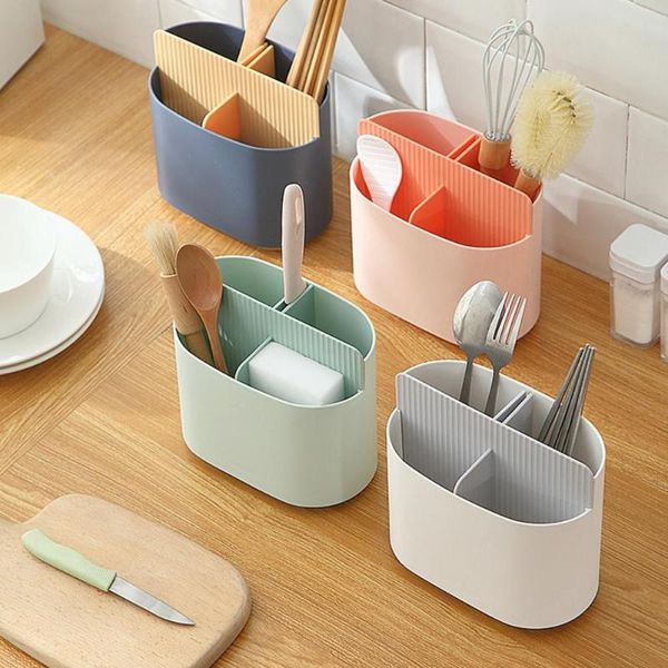 

removable drain anti-moisture basket spoon chopsticks drying holder cage rack