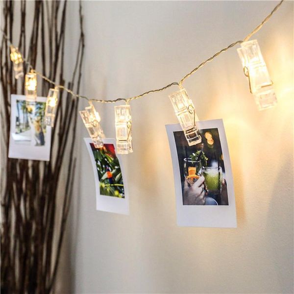 

strings pheila po clip string lights fairy garland lamp for hanging pictures light with clips perfect bedroom wall decor