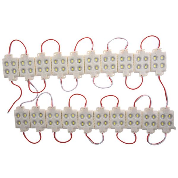 

20pcs 5730 smd 4-led module white waterproof modules dc 12v led