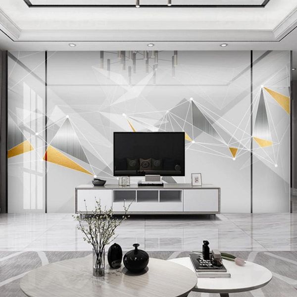 

wallpapers modern abstract geometric wallpaper mural marble pattern tv background wall paper living room bedroom covering