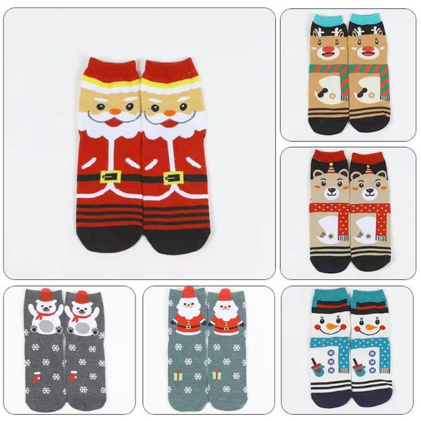 

christmas decorations 2021 socks cotton winter cute deer santa claus snowman cartoon printing cristmas decoration 2022 xmas gifts