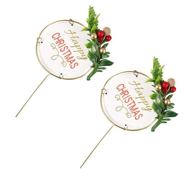 

other festive & party supplies 2 sets christmas cake er themed boards inserts