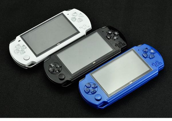 

10pcs x6 handheld game console screen for tv output portable video player vs x7 x12 christmas kids gift players