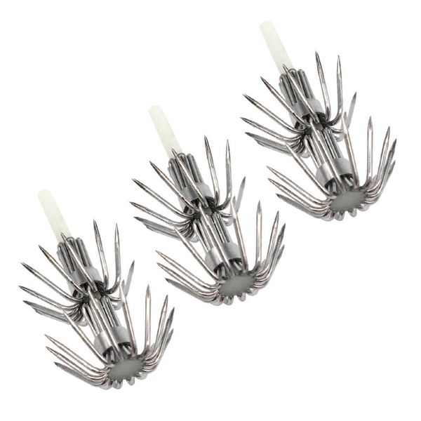 

fishing hooks 20pcs luminous squid jig wood shrimp umbrella 2.0#/2.5#/3.0#/3.5# 4.0# for crap tackle