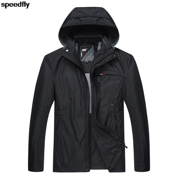 

saz men's quick dry skin jackets coats ultra-light fashion casual windbreaker, Black;brown