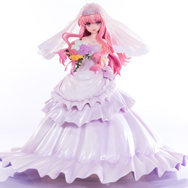 

new kadokawa the familiar of zero louise final wedding dress ver. pvc action figure collectible model toys first edition japan