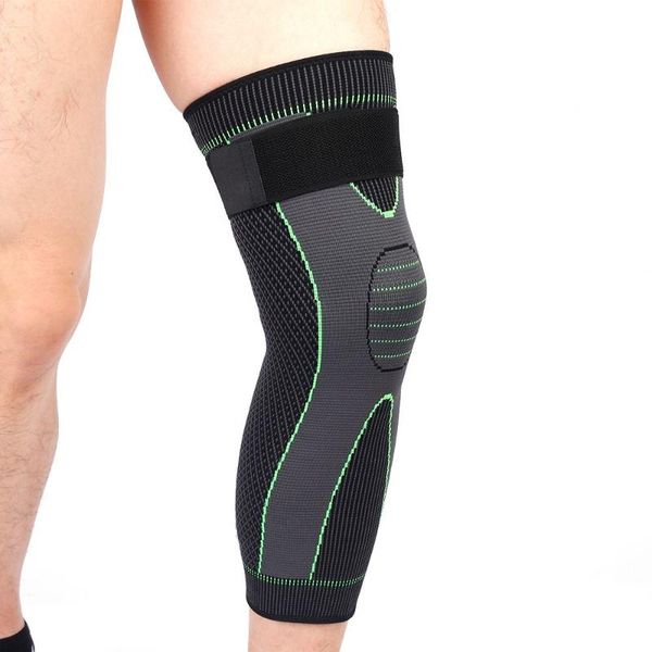 

elbow & knee pads elastic cycling outdoor compression sleeve pad support protector arthritis pain relief leg warm, Black;gray