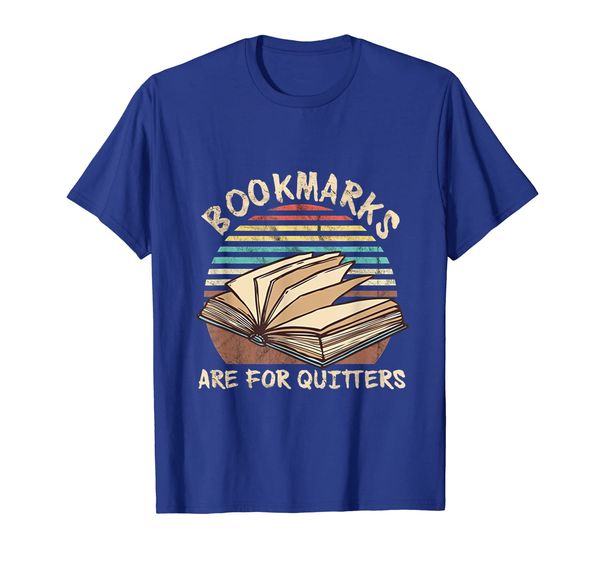 

vintage sunset reading book shirt bookmarks quitters gift, White;black