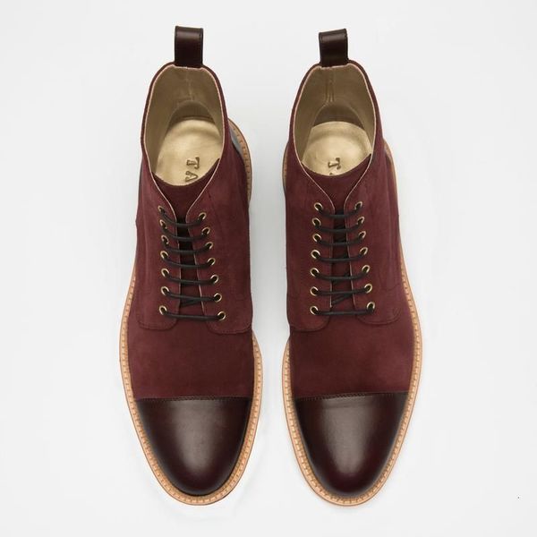 

dress shoes outono inverno novos homens de emenda plutÃ´nio rendas acima alta parte superior martin botas casuais venda quente versÃ¡til shtp, Black