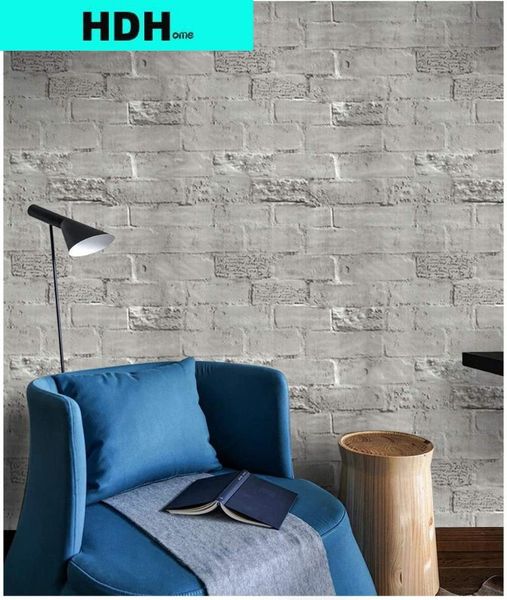 

wallpapers grey brick peel and stick wallpaper self-adhesive faux wall paper removable contact film