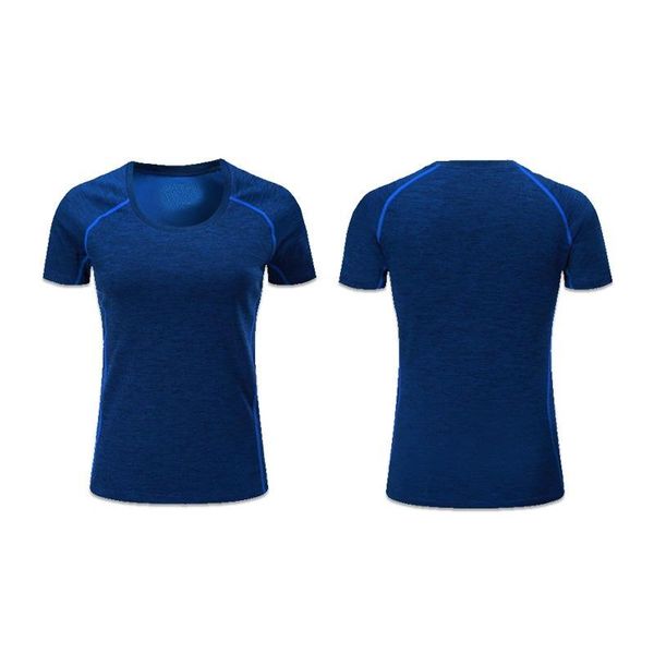 

2021 pure red t-shirt quick-drying clothes summer short-sleeved round neck running men's women's wholesale outdoor sports custom a, Gray;blue