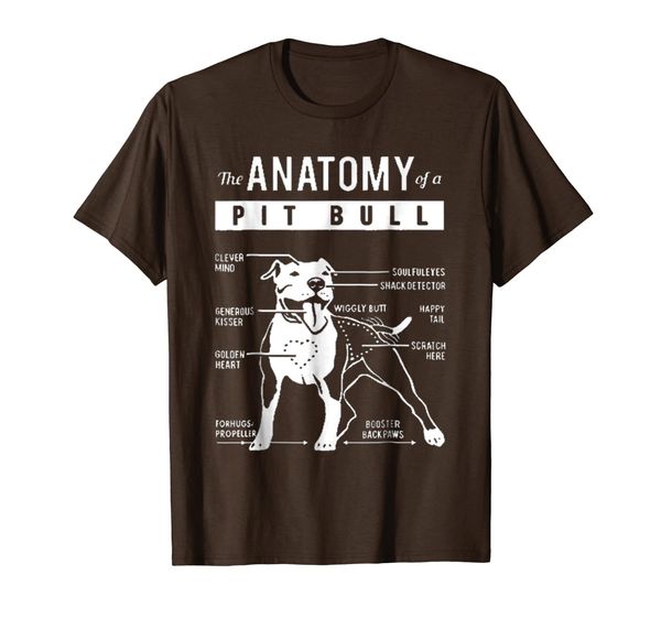 

The Anatomy Of A Pit Bull Tshirt, Mainly pictures