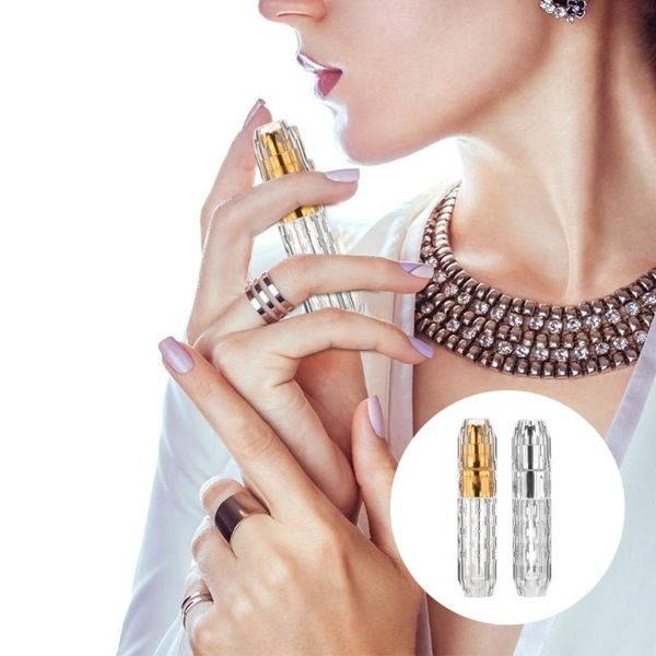 

storage bottles & jars 2pcs 5ml perfume atomizer bottom refill sprayer travel bottle