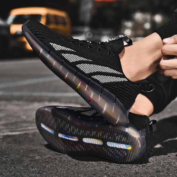 

2021 summer fashion women men casual running shoes student outdoor sports sneakers black white green size 39-45 code 61-065