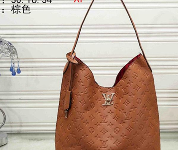

aa0210 classic men women purses bags casual genuine leather handbags crossbody bag female tote shoulder qxss