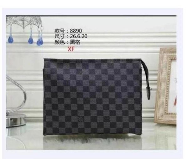

gglvlouisvittonyslvutton luxury design old flower wash bag classic evening package leather cosmetic makeup pac, Red;black
