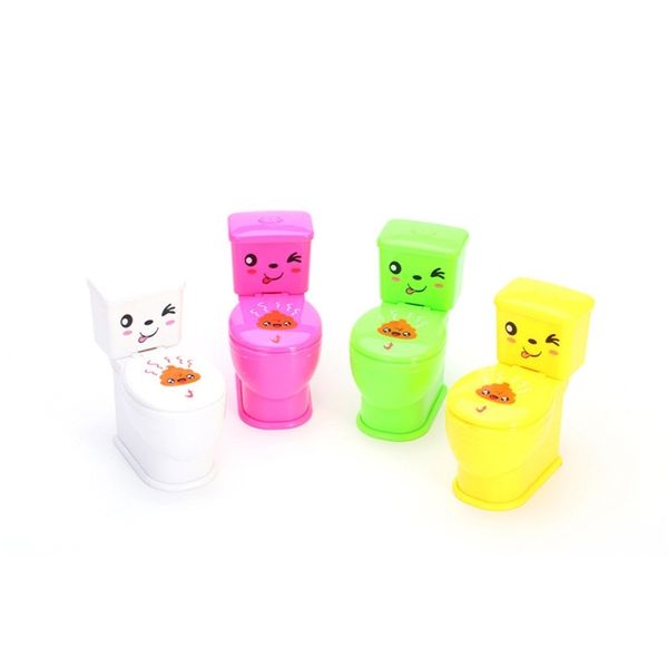 

mini water spray toilet children's creative trick spoof toys