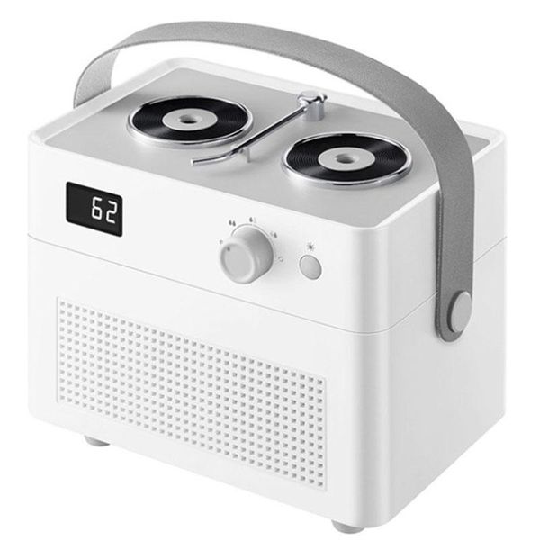 

phonograph cute mini usb air humidifier deskwarm night light large capacity water diffuser wireless mist maker humidifiers
