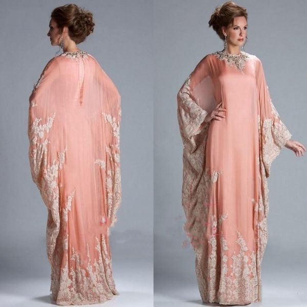 Arabisch Dubai Marokkanischer Kaftan Mutter der Braut Kleider Anzüge 2022 Elegante zweiteilige lange Applikation Plus Size Bräutigam Mütter formelle Anlässe Kleider