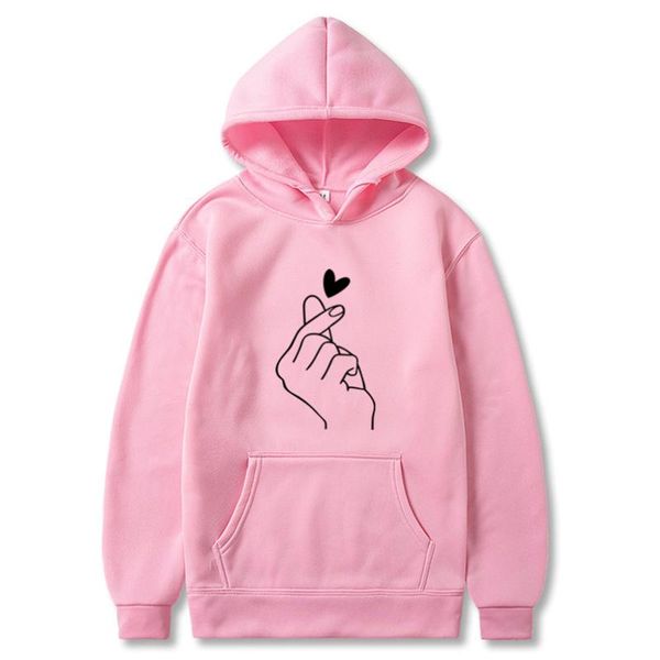 

men's hoodies & sweatshirts men sweatshirt and hoody ladies hooded love printed casual pullovers girls long sleeve spring autumn winter, Black