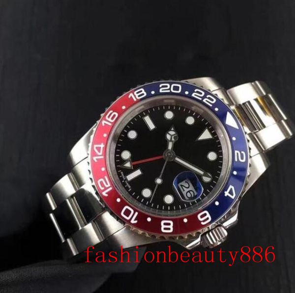 

u1 mens watches 40mm automatic mechanical watch stainless steel blue black ceramic sapphire wristwatches super luminous montre de luxe, Slivery;brown