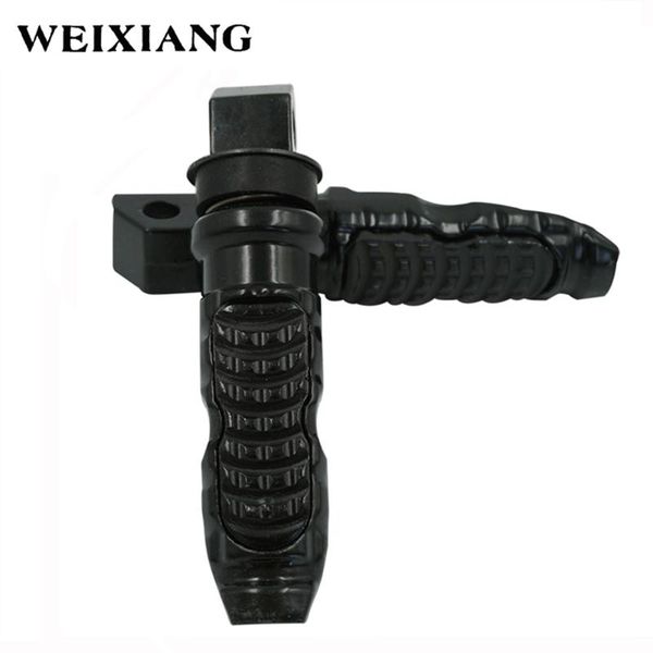 

pedals 8 mm universal black aluminum motorcycle atvs motorcross rear foot pegs rest footrests silver red blue