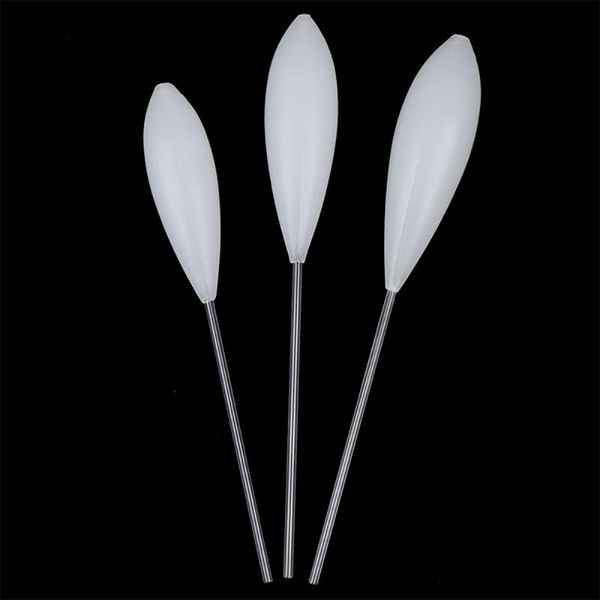 

5pcs acrylic fishing float bobbers upward bombarda inline fish 15/20/25/30/40/50g sbirolino sea lure tackle accessories
