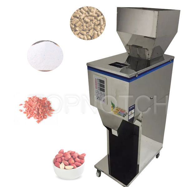 999G Automatic Weighing Dispensing Granule Pó Filling Machine Intelligent Tea Blacking Maker