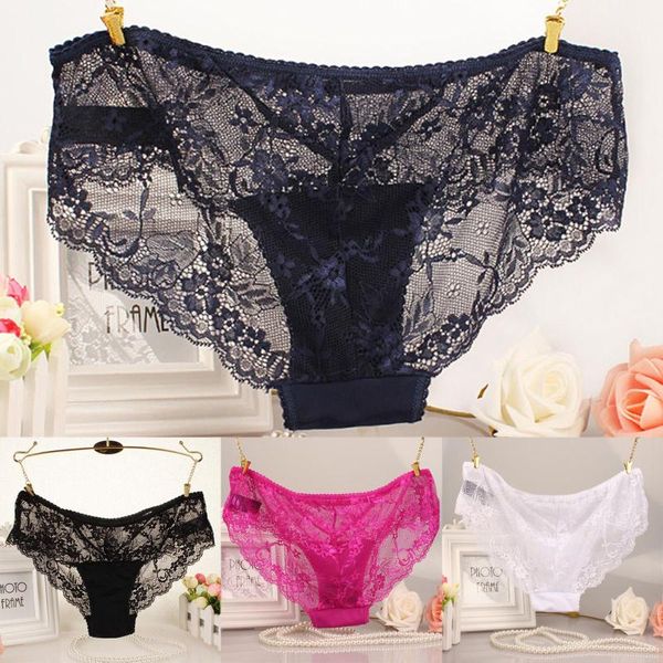 

women's panties lace thong female underwear for women seamless intimates g string hollow breathable low rise briefs lingerie pantys, Black;pink