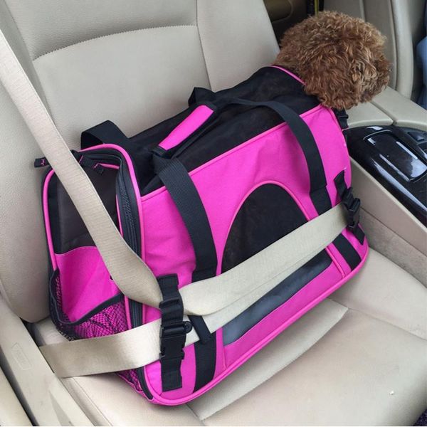 

dog car seat covers pet backpack dogs carrier bags portable cat messenger travel outdoor handbag breathable puppy shoulder packets supplies