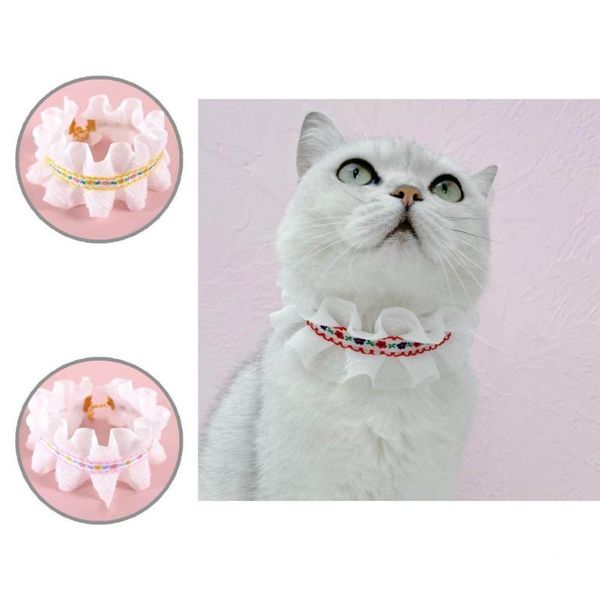 

cat collars & leads adjustable comfortable kitten dogs headband festival decor collar for christmas