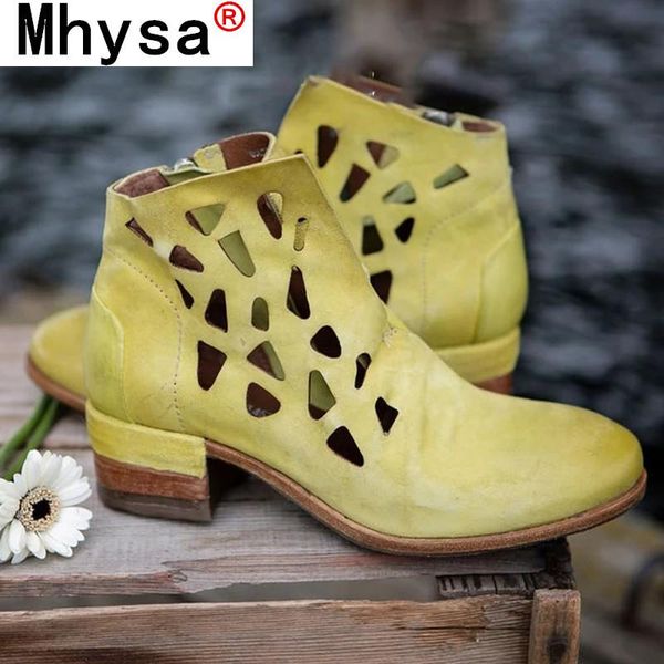 

sandals 2021 women shoes fashion trend casual all-match classic solid color suede hollow side zipper comfortable sandalias de mujer, Black