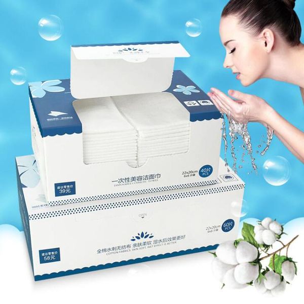 

towel 80pcs luxury disposable face cloths cotton wash infection control supersoft wet & dry drop