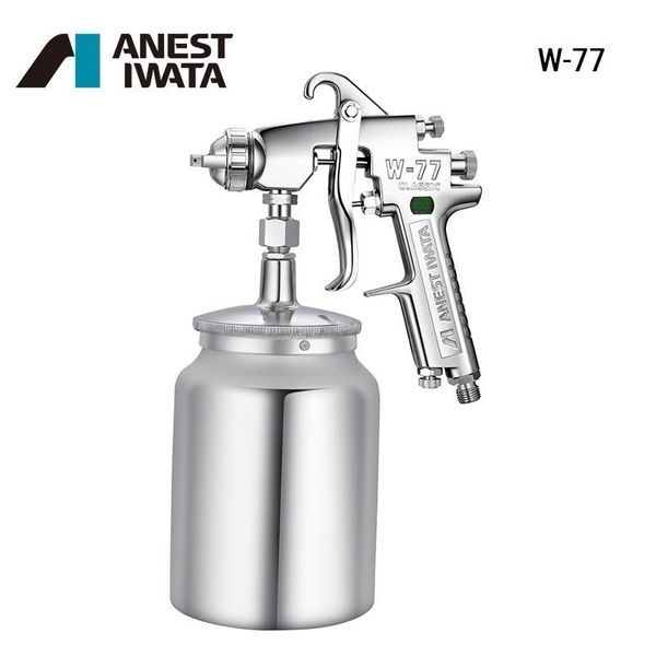 

professional spray guns iwata w-77c air mini gun paint sprayers oiler automotive car painting w77c manual