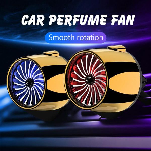 

car air freshener cool fan perfume atmosphere lights conditioning vent outlet clip fragrance auto accessories
