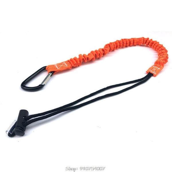 

safety carabiner lanyard outdoor climbing harness belt high altitude anti-fall elastic rope n07 20 dropship cords, slings and webbing