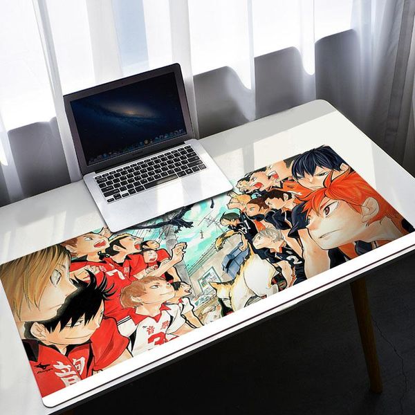 

mouse pads & wrist rests table large pad mat gamer haikyuu desk anime mats xxl carpet gaming gamers accessories razer keyboard pc kawaii